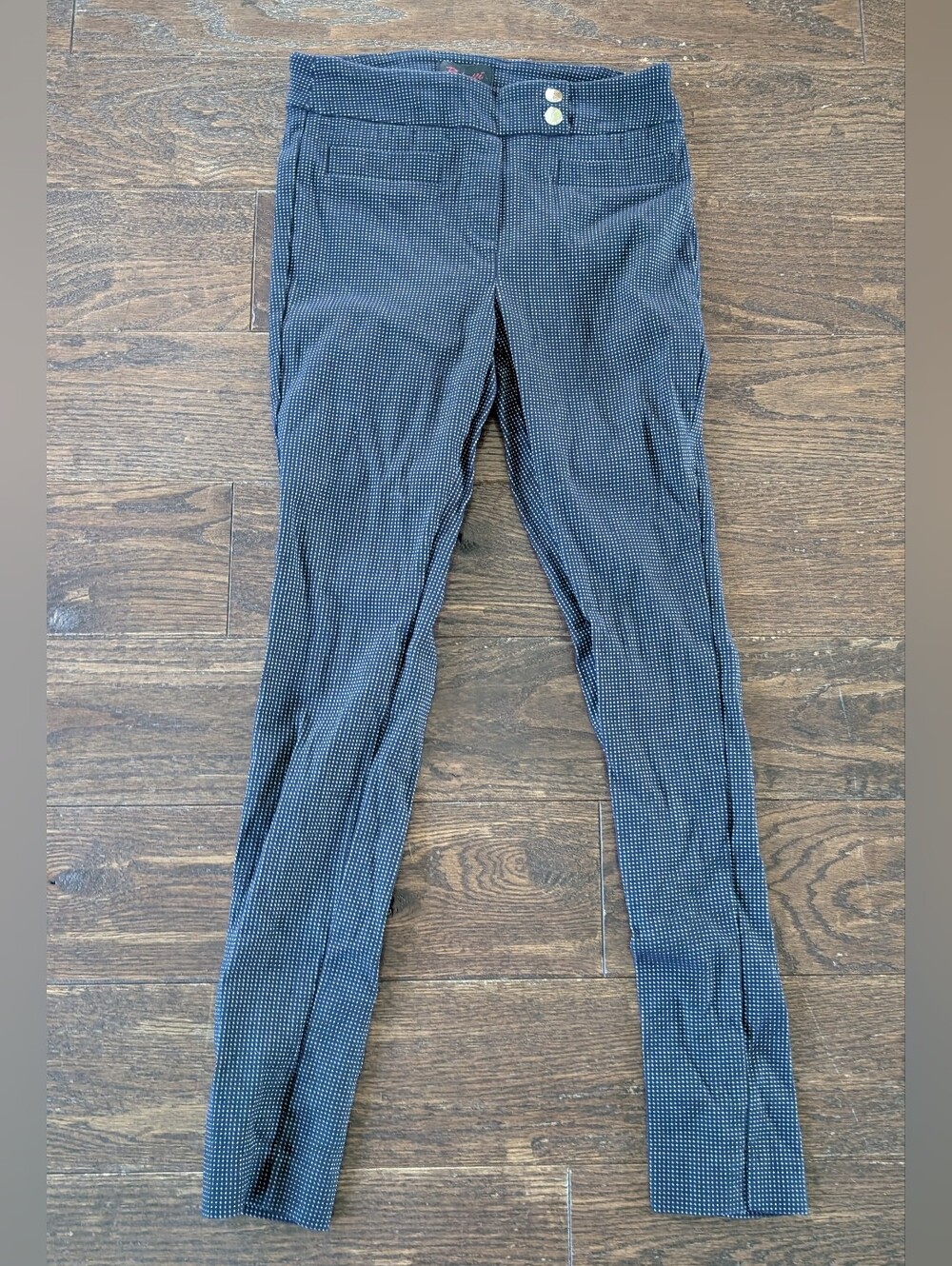 Rekucci Tailored Leggings Skinny Fit Navy Blue With